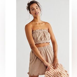 Free people shorts set, size S